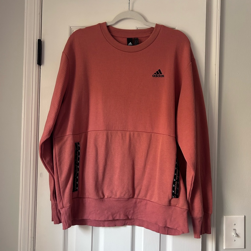 Adidas Coral Pullover with Logo Detail
